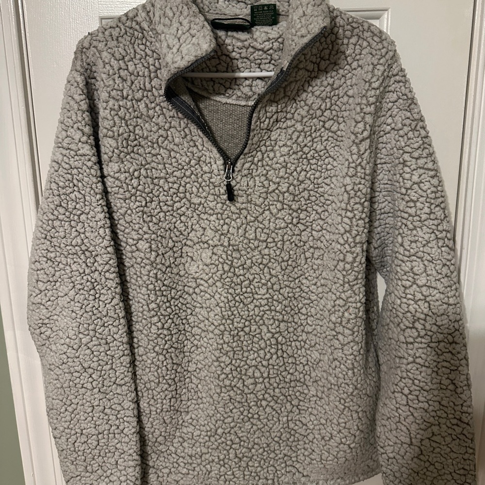 Cozy Gray Teddy Jacket